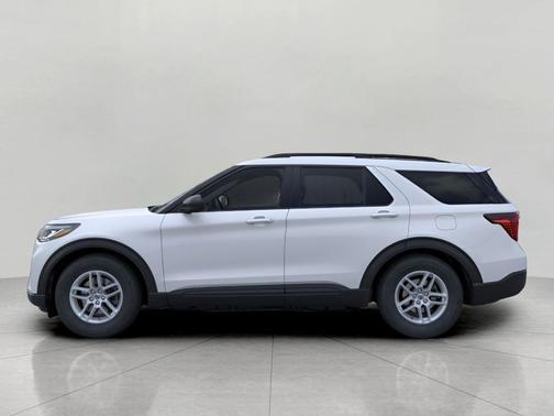 SPACE WHITE METALLIC 2026 Ford Explorer Active w/200A Pkg
