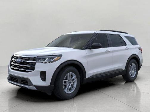 SPACE WHITE METALLIC 2026 Ford Explorer Active w/200A Pkg