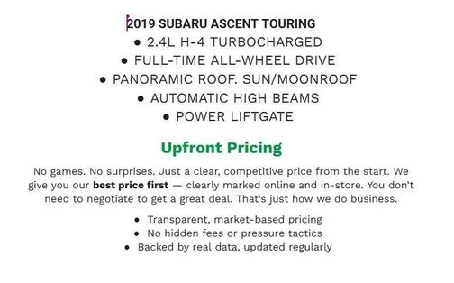 2019 Subaru Ascent Touring 7-Passenger