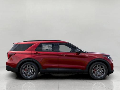 Ruby Red Metallic Tinted Clearcoat 2027 Ford Explorer ST-Line