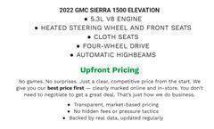 Quicksilver Metallic 2022 GMC Sierra 1500 Elevation