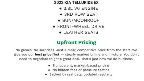 2022 Kia Telluride EX