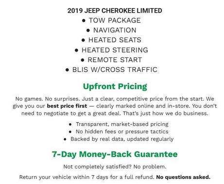 2019 Jeep Cherokee Limited