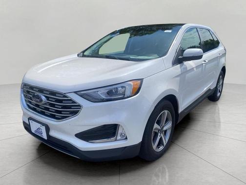 WHITE PLATINUM METALLIC TRI-COAT 2019 Ford Edge SEL
