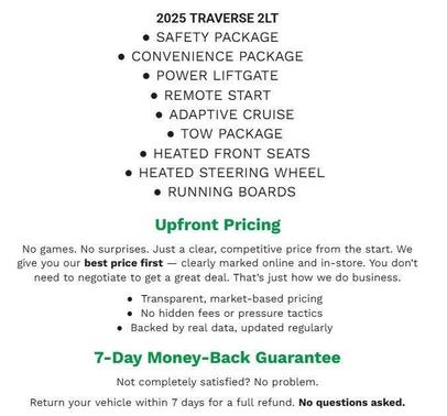 2025 Chevrolet Traverse LT