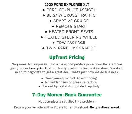 2020 Ford Explorer XLT