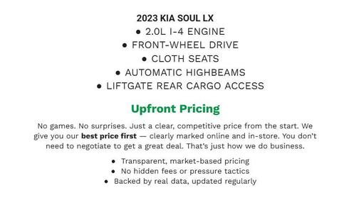 Steel Gray 2023 Kia Soul LX
