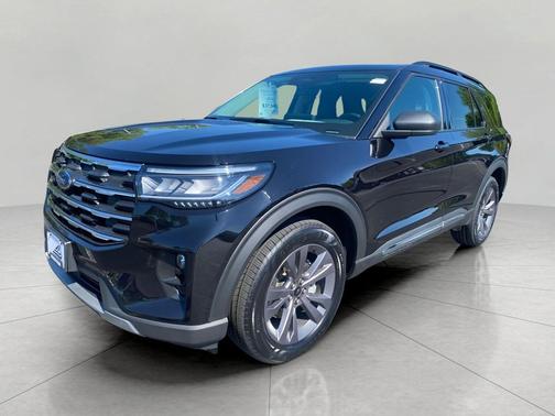 AGATE BLACK METALLIC 2025 Ford Explorer Active