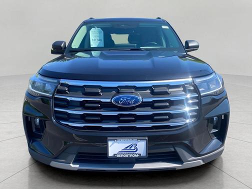 AGATE BLACK METALLIC 2025 Ford Explorer Active