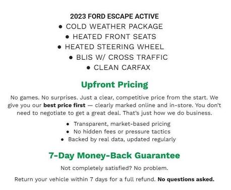 2023 Ford Escape Active