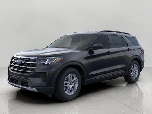 AGATE BLACK METALLIC 2026 Ford Explorer Active w/200A Pkg