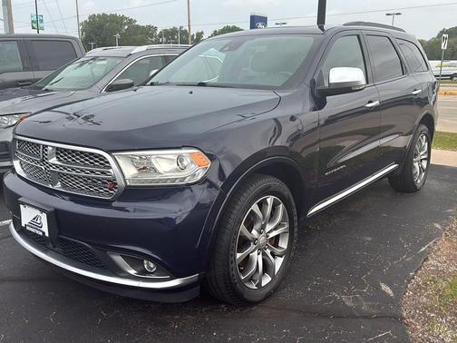 True Blue Pearl 2017 Dodge Durango Citadel