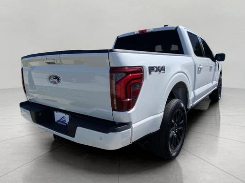 Star White Metallic Tri-Coat 2024 Ford F-150 Platinum