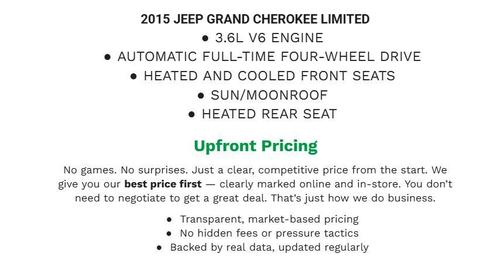 2015 Jeep Grand Cherokee Limited
