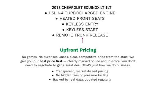 Nightfall Gray Metallic 2018 Chevrolet Equinox LT