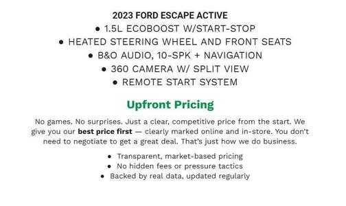 2023 Ford Escape Active