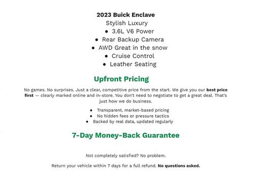 2023 Buick Enclave Essence AWD