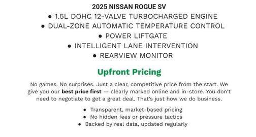 2025 Nissan Rogue SV