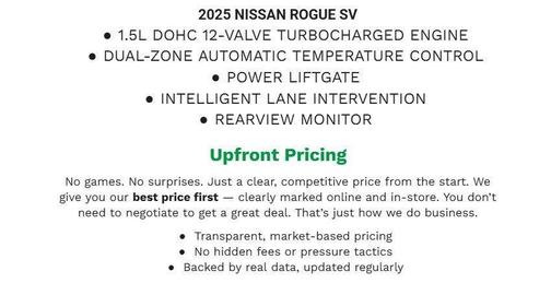 2025 Nissan Rogue SV