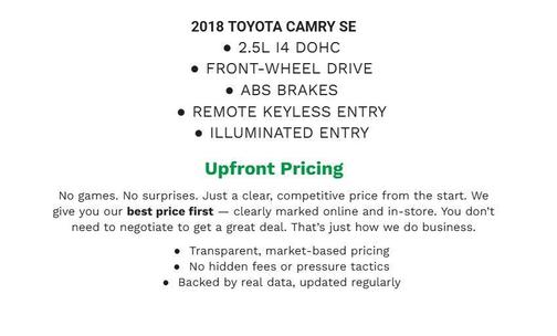 2018 Toyota Camry SE