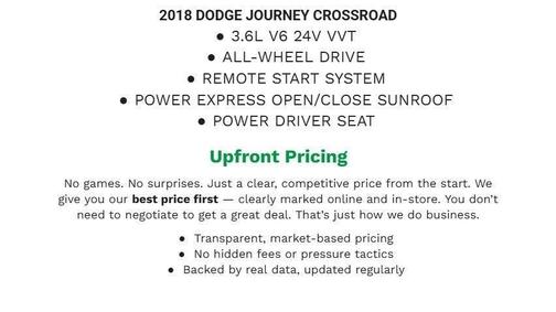 2018 Dodge Journey Crossroad
