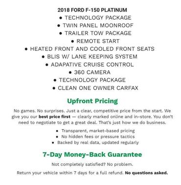 2018 Ford F-150 Platinum