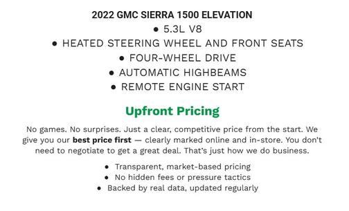 2022 GMC Sierra 1500 Elevation
