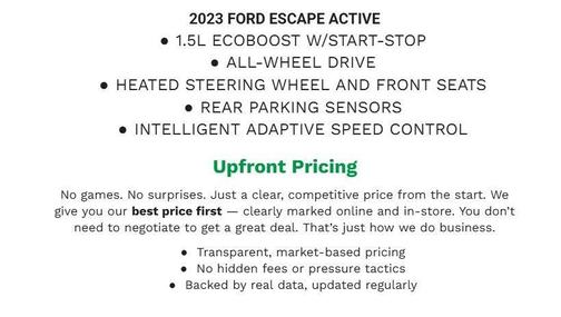 2023 Ford Escape Active
