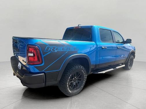 Hydro Blue Pearl 2025 RAM 1500 Rebel