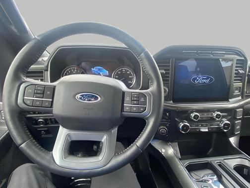 AGATE BLACK METALLIC 2022 Ford F-150 XLT