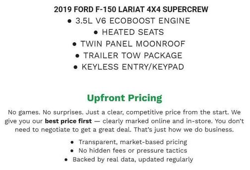 Blue Jeans Metallic 2019 Ford F-150 XL
