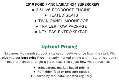BLUE JEANS 2019 Ford F-150 XL