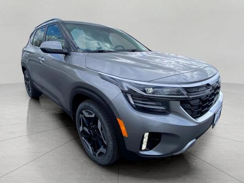 Steel Gray 2024 Kia Seltos SX Turbo