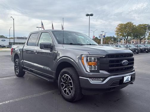 Carbonized Gray Metallic 2022 Ford F-150 Lariat
