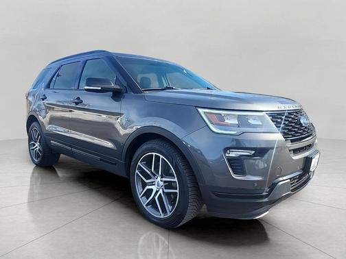 MAGNETIC METALLIC 2018 Ford Explorer Sport