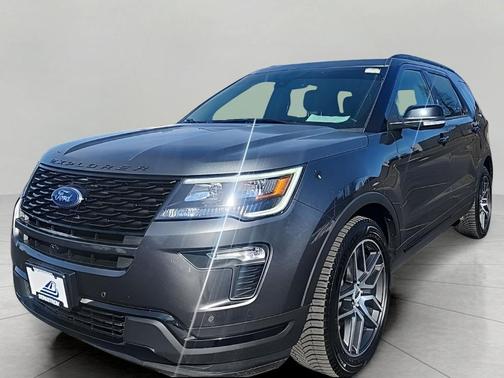 MAGNETIC METALLIC 2018 Ford Explorer Sport