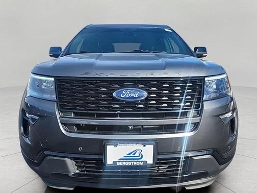 MAGNETIC METALLIC 2018 Ford Explorer Sport