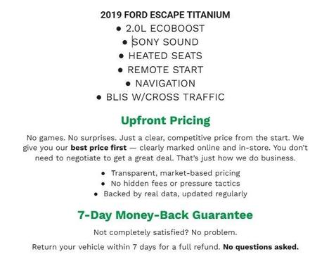 2019 Ford Escape Titanium