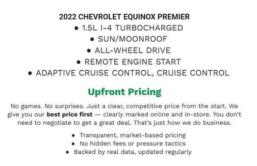 2022 Chevrolet Equinox Premier w/1LZ