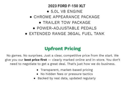 HOT PEPPER RED MET TINTD CC 2023 Ford F-150 XLT