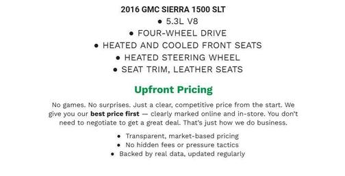2016 GMC Sierra 1500 SLT