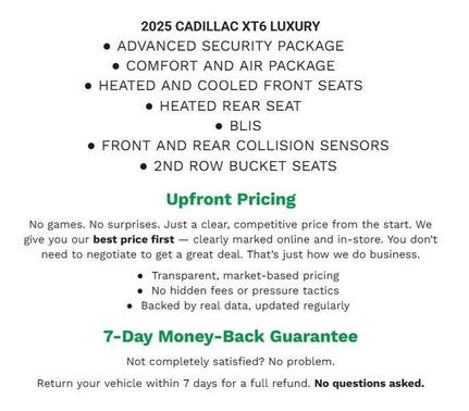 2025 Cadillac XT6 Premium Luxury AWD