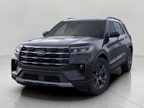 AGATE BLACK METALLIC 2026 Ford Explorer Active