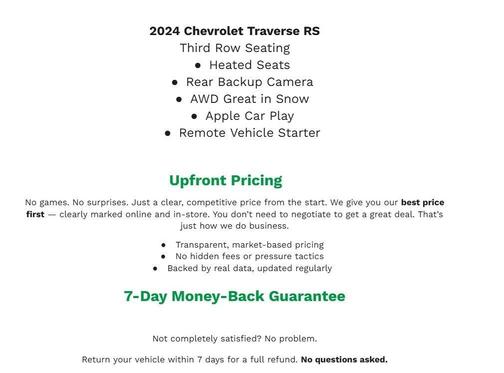 2024 Chevrolet Traverse RS