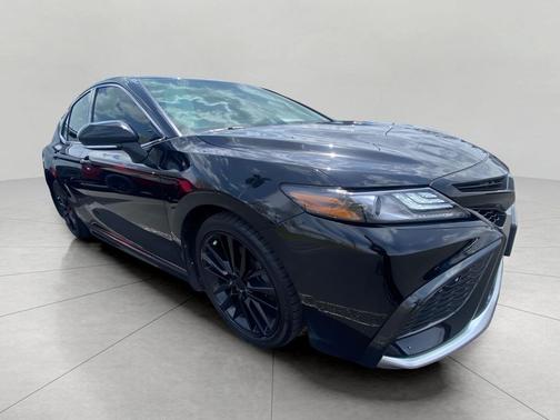 Midnight Black Metallic 2023 Toyota Camry XSE