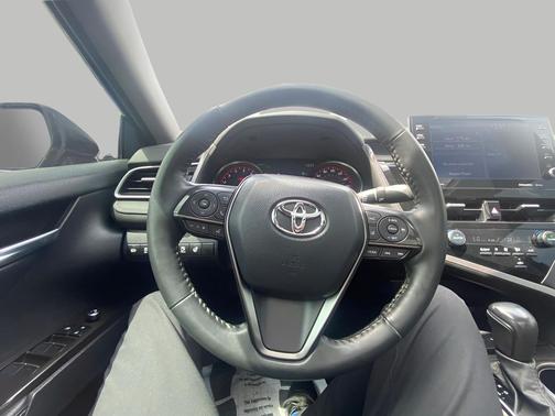 Midnight Black Metallic 2023 Toyota Camry XSE