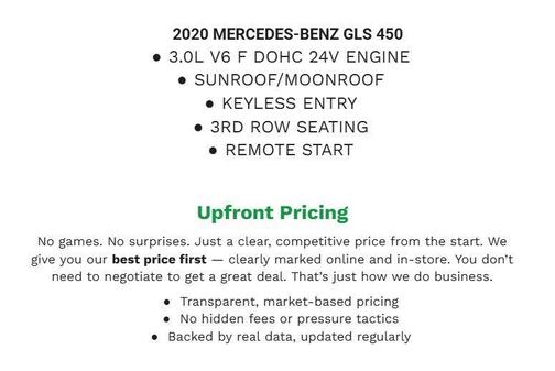 Iridium Silver Metallic 2020 Mercedes-Benz GLS 450 4MATIC