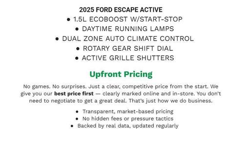 2025 Ford Escape Active