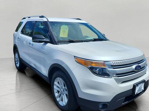 WHITE PLATINUM MET TRI-COAT 2013 Ford Explorer XLT