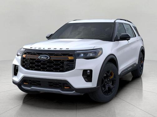 Star White Metallic Tri-Coat 2026 Ford Explorer Tremor